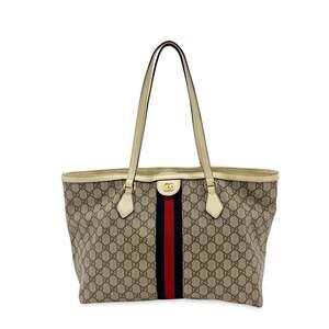 Gucci Ophidia Gg Medium Tote Bag White #352131F59B
